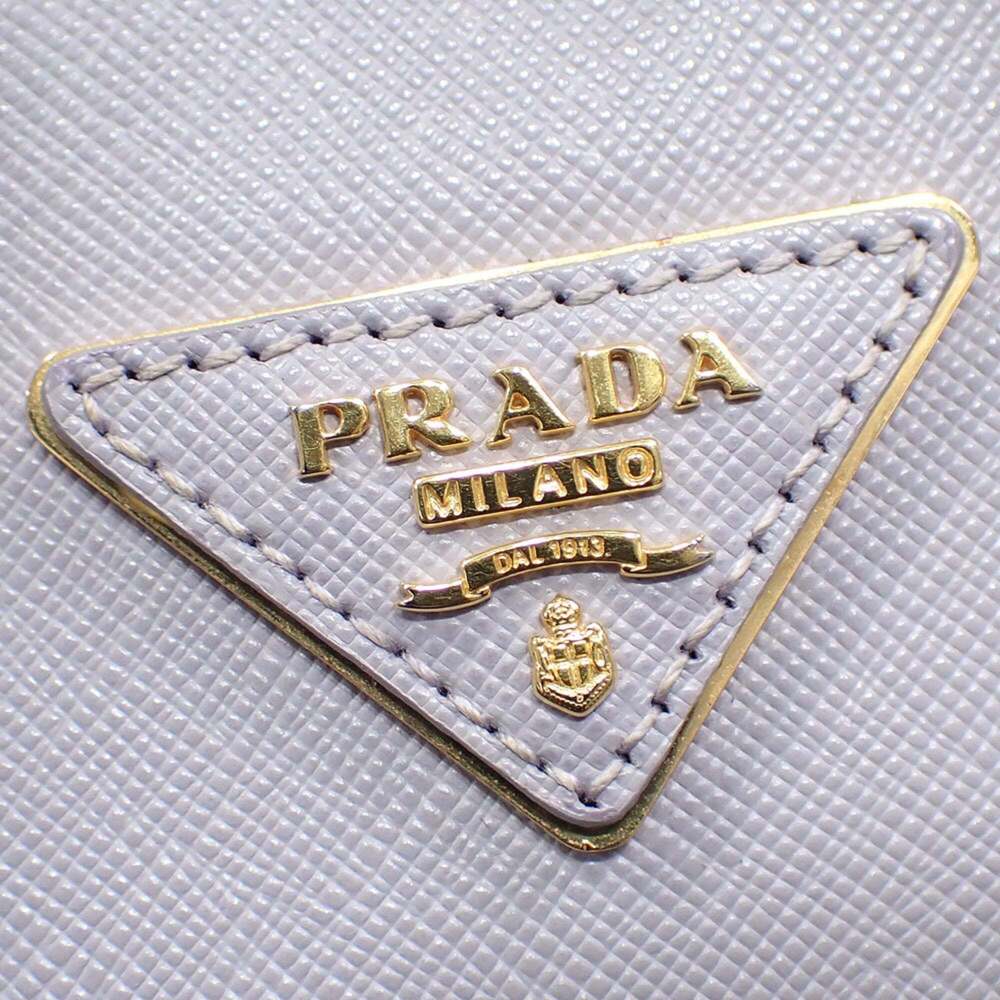 PRADA Purple Leather Shoulder Bag - Picture 9 of 10